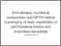 [thumbnail of Ethnobotany, nutritional composition and DPPH radical scavenging of leafy vegetables of wild Paederia foetida and Erechtites hieracifolia]