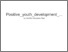 [thumbnail of Positive youth development program, stimulator to increase competences for sexual educator: a documentation study.]
