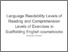 [thumbnail of Language Readability Levels of Reading Passages and Comprehension Levels of Exercises in Scaffolding English Coursebooks.]