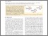 [thumbnail of Equilibrium Studies of Complexes between N-Acetylcysteine and Divalent Metal Ions in Aqueous Solutions.]