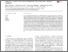[thumbnail of Removal of crystal violet dye by adsorption using bentonite – alginate composite.]