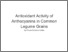 [thumbnail of Antioxidant Activity of Anthocyanins in Common Legume Grains]