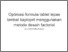 [thumbnail of Optimasi Formula Tablet Lepas Lambat Kaptopril Menggunakan Sistem Kombinasi Polimer HPMC K4M dan Guar Gum (Optimization of Formula Sustained Release Captopril Using Combination Polymer System HPMC K4M and Guar Gum)]